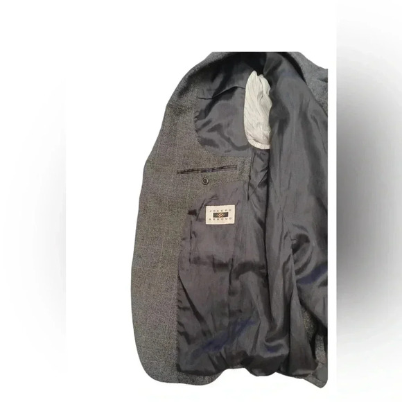 Joseph  Aboud 100% Wool Slim Fit Grey Blazer Jacket Size 42R - Picture 10 of 15